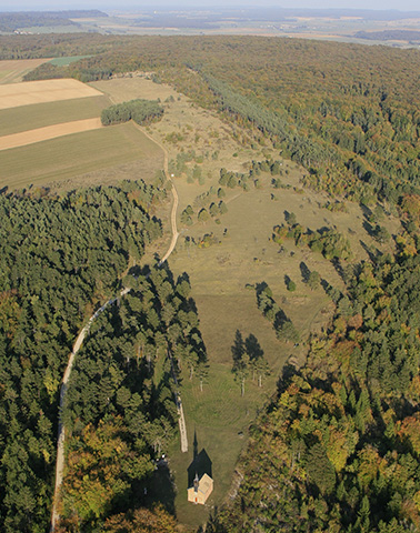 Vue aérienne Maxey-sur-Meuse ©Philippe Massit